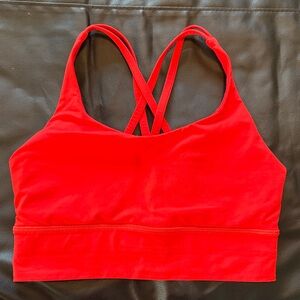 Lululemon Energy Longline, Hot Heat, 6